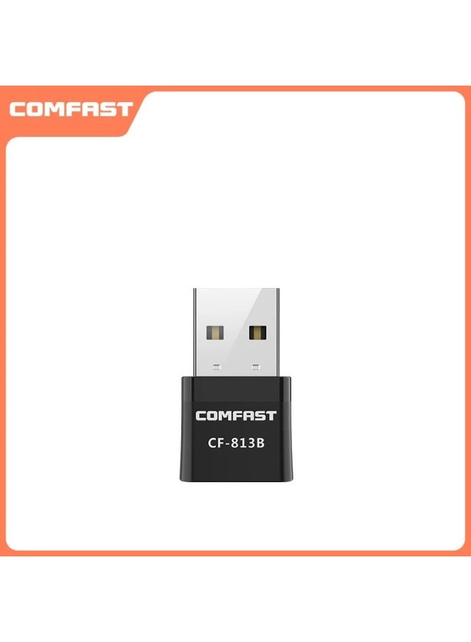 Comfast 650Mbps Dual-Band WiFi & Bluetooth 4.2 Mini USB Adapter (2-in-1 Wireless Network Card) - Image 1